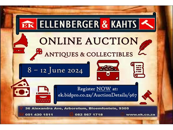 ONLINE AUCTION - ANTIQUES & COLLECTIBLES #5